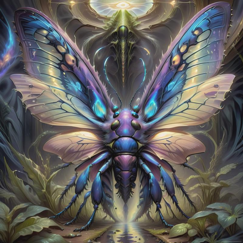 00380-[number]-2248130493-((best quality)), ((masterpiece)), ((realistic)), (detailed),DonMDj1nnM4g1cXL Huge Carnivorous Fluidic Serene Insectoid,  Planti.png